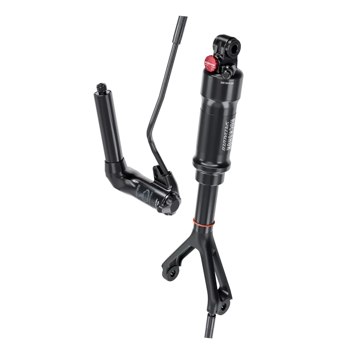 RockShox Specialized Brain Rear Shock – 255mm Air Shock – Mountain Bike – Used